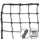 AOLIGEIJS Baseball Softball Backstop Nets,Sports Net,Sports Netting Barrier,Sports Netting for Backyard,Twisted Knotted Nylon Net (10X10FT)