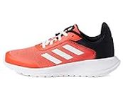 adidas Kids Tensaur Run Shoes White/Bright Red/Black 6-