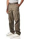 Unionbay Men's Survivor Iv Relaxed Fit Cargo Pant - Reg and Big and Tall Sizes, Saddle, 38x34