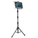 BROLAVIYA Mobile and Tablet Tripod Floor Stand for Home Office Stage for All 4~10.5 Diagonal inches Display Devices