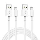Yievis 2 Pack 3M iPhone Charging Cable Original Lang, [MFi Certified] Lightning to USB Cable, 10ft Fast Cable for iPhone 13 Pro/12/11/XS/XS Max/XR/X/8/8 Plus/7/7Plus/6s/6Plus/5S/5S/5S/5S/5S/5, iPad