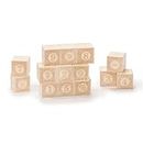 Uncle Goose Alphablanks Numbers Blocks - Made in The USA
