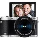 Samsung NX300M 20.3MP CMOS Smart WiFi & NFC Mirrorless Digital Camera with 18-55mm Lens and 3.3" AMOLED Touch Screen (Black)