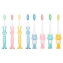 4pcs Baby Kids Training Soft-bristled Toothbrushes for Children Teeth Clean