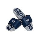 Dallas Cowboys NFL Mens Gradient Wordmark Gel Slide - M