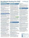 QuickBooks Desktop Pro 2022 Quick Reference Training Card - Laminated Tutorial Guide Cheat Sheet (Instructions and Tips)