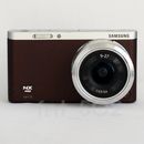 Cámara digital Samsung NX Mini 20,5 MP - marrón (Kit con lente NX-M 9-27 mm) #000YN
