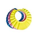 BESTOMZ Children Shower Cap Bathing Hair Washing Protection Hat Shampoo Shield for Kids Babies - 3 Pieces