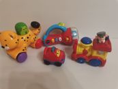 VTech Torch, Toot Toot Vehicle, Fisher Price Cheetah Press Go musical Train Baby