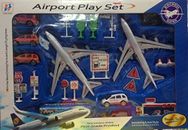 SGM AirPort Play Set, 2 Planes and Cars Trucks Kids Toys HS6622-3