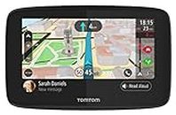 TomTom GPS Voiture GO 520 - 5 Pouces Cartographie Monde, Trafic, Zones de Danger via Smartphone, Appel Mains-Libres VERSION FR