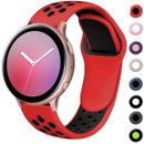 For Samsung Galaxy Watch 4 Band 40mm 44mm Silicone Sport Breathable Watch Strap