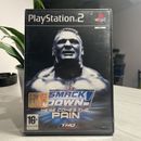 WWE SMACK DOWN! HERE COMES THE PAIN PS2 PLAYSTATION 2 PAL ITA ITALIANO COMPLETO