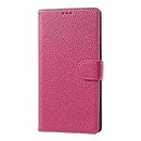 JUJEO Lychee Leather Cell Phone Case for Nokia Lumia 1520 - Non-Retail Packaging - Rose