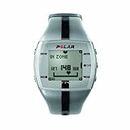 Polar FT4 Heart Rate Monitor Watch (Silver / Black)