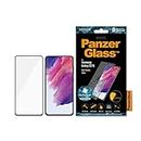 PanzerGlass™ Displayschutz für Samsung Galaxy S21 FE - kratzfestes, gehärtetes Displayschutz Glas mit vollständiger Displayabdeckung - Case Friendly Screen Protector für Samsung Galaxy S21 FE