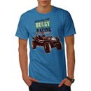 Wellcoda Buggy Racing Mens T-shirt, Automobile Graphic Design Printed Tee