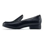 Shoes for Crews Riley, Women's Slip Resistant Food Service Work Sneaker, Black, 8