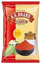 AS Brand Premium Chilli Powder - 500gms # Online offer- Buy 2 packets,Get FREE Steel serving spoon !