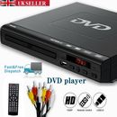 DVD Player Compact Multi Region HDCD CD VCD Music Disc Upscaling USB With Remote