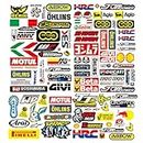 90Pcs Motorcycle Stickers, Vinyl Stickers Decals, Funny Car Stickers, Racing Stickers, MTB Stickers Motorbike Stickers for Water Bottles Laptop Stickers Decal Cartoon Decals Skateboard Stickers
