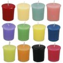 9 x Scented Votive Candles 8 Hour Burn Time Home Wedding Event Party 12 Scents