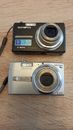 Two digital cameras. Condition unknown. No batteries or charging