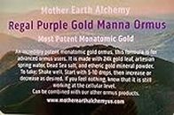 Regal Purple Gold Manna Ormus the Most Potent Ormus You Can Buy