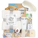 Get Well Soon Gifts for Women, Care Package Self Care Gifts for Women After Surgery Basket Thinking of you Gifts for Mom Sick Friend w/Relaxing Sympathy Blanket Coffee Mug