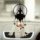 Rear View Mirror Accessories - Car Mirror Hanging Accessories - Car Pendant, Car Charms Ornament - Swinging Ornaments Cars Accessory for Men and Women Hanger - Black (Shiva)