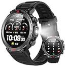 IFMDA Smartwatch Uomo Donna, 1,45'' Schermo Orologio Smartwatch con Chiamata Bluetooth, Smart Watch con Contapassi, Cardiofrequenzimetro, 110+ Modalità Sport, Orologio Fitness per Android iOS