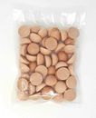 Real Wooden Half Bullets 25x15mm 50 Piece Crafting Hobby Casual Art