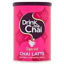 Drink Me Chai Spiced Chai Latte 250g (1er-Pack) - Einfach Wasser hinzufügen, Chai Latte-Pulver (16 Portionen)