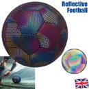 Reflective Soccer Ball Luminous Night Glow Footballs for Student Training Gifts