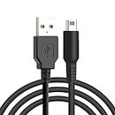 Tuxaoii 3DS USB Charger Cable, Power Charging Cord Compatible with Nintendo New 3DS XL/New 3DS/ 3DS XL/ 3DS/ New 2DS XL/New 2DS/ 2DS XL/ 2DS/ DSi/DSi XL, Black