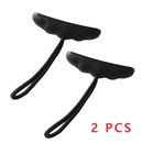 Replacement Kayak Toggle Grip Handles Accessories With Braided Cord Black 2pcs
