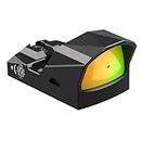 VOTATU Shake Awake 3 MOA Red Dot with RMR Footprint PMD504-SR Reflex Sight for Pistols Optic with Picatinny Mount