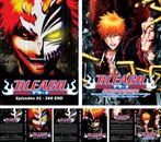 DVD Anime Bleach Serie Completa Vol 1-366 + 4 Películas Inglés DOBLADO Caja Set