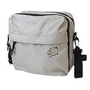 Snoopy 0344 Square Shoulder Bag, Shoulder Bag, Water Repellent, Lightweight, Small, A5 Logo, Nylon, Sustainable, Eco Material, Crossbody, gray (SPZ-3271), Free Size