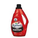 Radiant Liquid Laundry Detergent for Blacks and Darks, Black Wash, 1L
