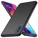 Helix Silicone Candy Back Cover Case for Samsung Galaxy A50 (Black)