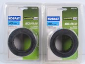 2X Kobalt 40V Max Bump Feed Replacement Trimmer Spool 60V Greenworks Pro 0831145