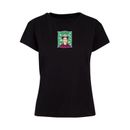 T-Shirt MERCHCODE "Merchcode Damen Ladies Frida Kahlo - Green Box Tee" Gr. M, schwarz (black) Herren Shirts T-Shirts