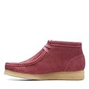 Clarks New Women's Wallabee Boot Rose Pink Suede 8