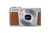 Canon PowerShot G9 X Mark II Fotocamera, 20.1 Megapixel, 1" CMOS 5472 x 3648 Pixel, Marrone/Argento [Versione EU]
