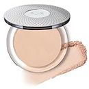 PÜR Beauty 4-in-1 Pressed Mineral Makeup SPF 15 Powder Foundation with Concealer & Finishing Powder- Medium to Full Coverage Foundation- Mineral-Based Powder- Cruelty-Free & Vegan Friendly, Ivory