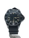VAGUE WATCH CO.Diver's watch/quartz watch/analog/BLK/BLK/BLKSUB  #WP60FF