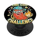 One Chip Challenge Flaming-Hot TortillaChip OneChipChallenge PopSockets PopGrip Interchangeable