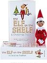 The Elf on The Shelf® Eine Weihnachtstradition | Englisch | Junge | Braune Augen | inkl. zauberhaft illustriertem Buch, Erinnerungsbox & offizieller Adoptionsurkunde