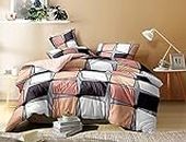VIVEA RESERVE 220 GSM Microfiber Reversible AC Comforter Single Bed/Blanket/Quilt/Duvet (60" x 90" inch, Cashmere Pink)